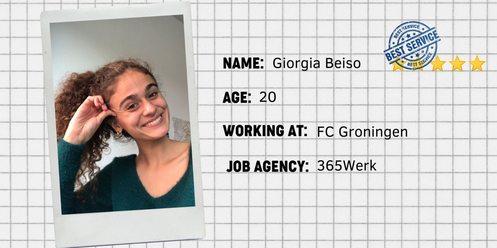 Giorgia about working at a Dutch football club: FC Groningen